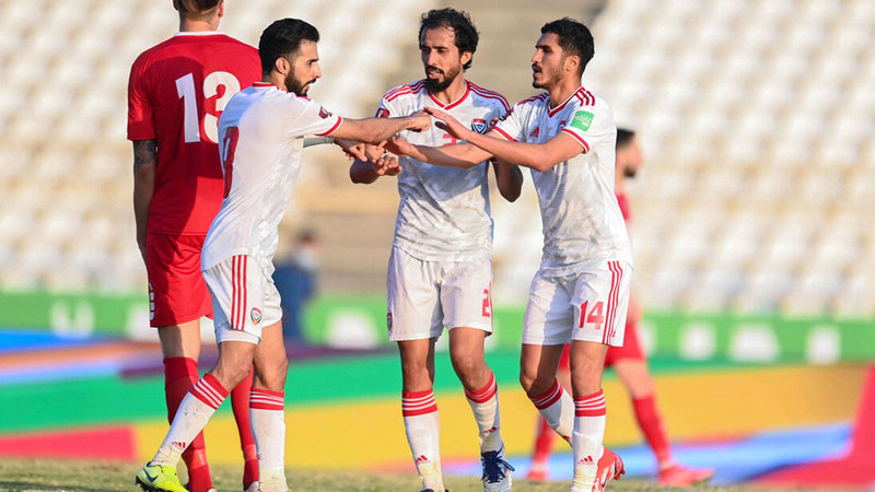 المنتخب هزم لبنان في تصفيات المونديال. من المصدر