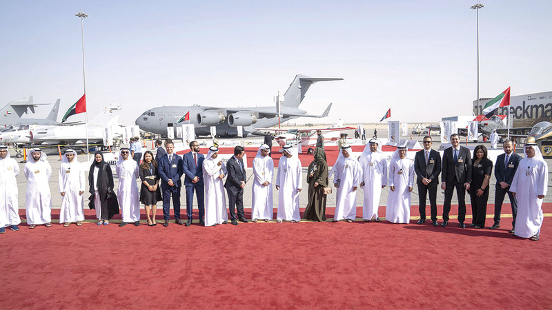 عدد من الجهات الحكومية والخاصة وقعت اتفاقية التعاون خلال فعاليات «معرض دبي للطيران 2021» .  وام