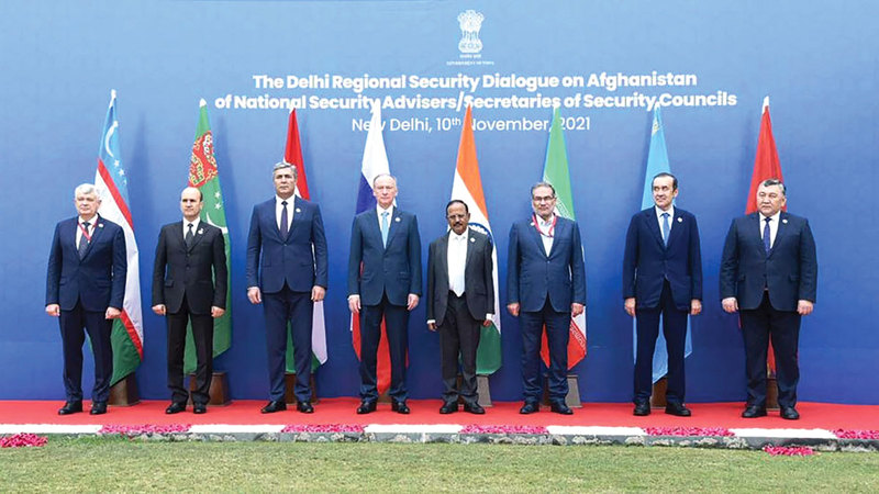 مؤتمر إقليمي في نيودلهي بشأن أفغانستان. رويترز