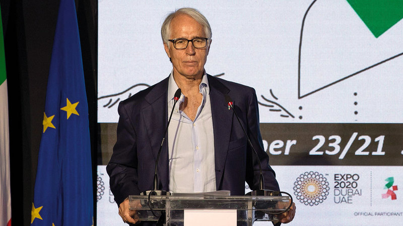 جيوفاني مالاجو: &laquo;(إكسبو 2020 دبي) يمثل فرصة مثالية لإيطاليا لتقديم إنجازات الدولة في مجال الرياضة&raquo;.