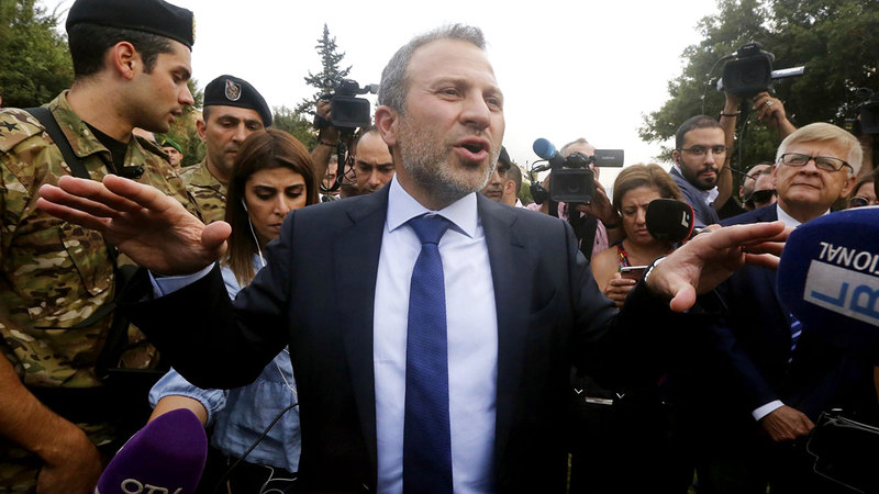 جبران باسيل تعرّض لعقوبات أميركية.    أرشيفية