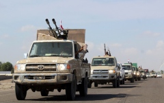 الصورة: اليمن.."التحالف" يدمر مخازن أسلحة وورش مسيرات للحوثيين في الحديدة وصنعاء والبيضاء