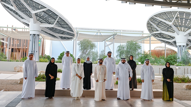 محمد بن راشد التقى أعضاء مجلس دبي للإعلام ومجلس إدارة جائزة الصحافة العربية.   من المصدر