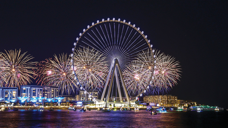 تجارب المشاهدة تتيح إطلالات بانورامية على أفق دبي.    من المصدر