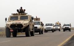 الصورة: قوات الشرعية اليمنية تحضر لعملية عسكرية واسعة ضد مليشيات الحوثي
