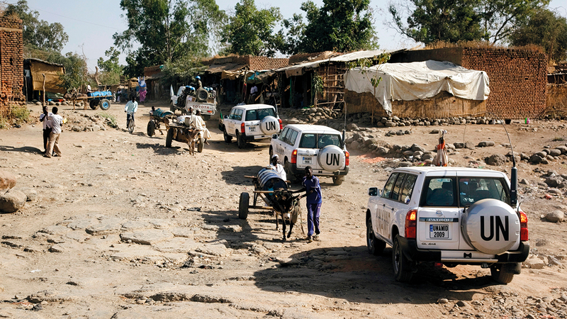 الأمم المتحدة تحاول مساعدة إقليم دارفور دون جدوى.    أرشيفية