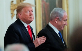 الصورة: نتنياهو يعتزم إطلاع ترامب على ضربات جديدة محتملة ضد إيران