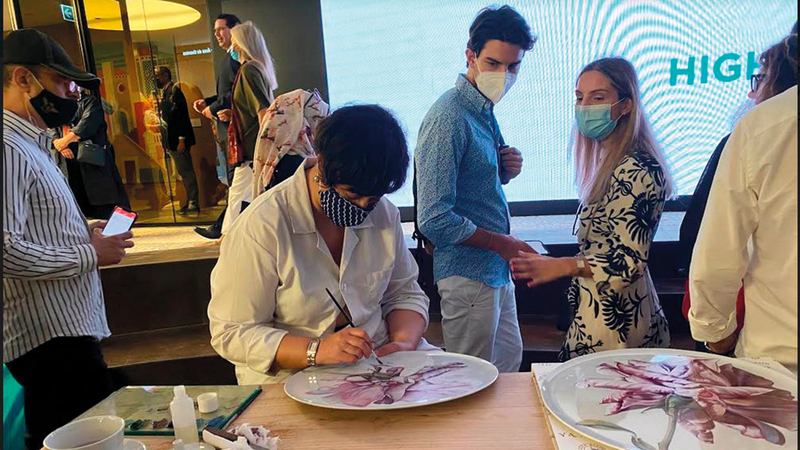 المعروضات تمزج بين الابتكارات الاستشرافية وعناصر التصميم البرتغالي الكلاسيكي.     من المصدر