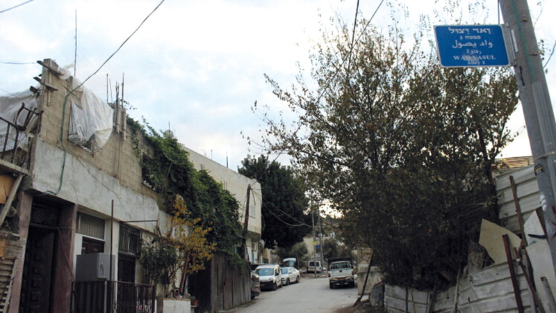 الاحتلال يخطط لإقامة غابة وحديقة قومية بوادي ياصول.   الإمارات اليوم