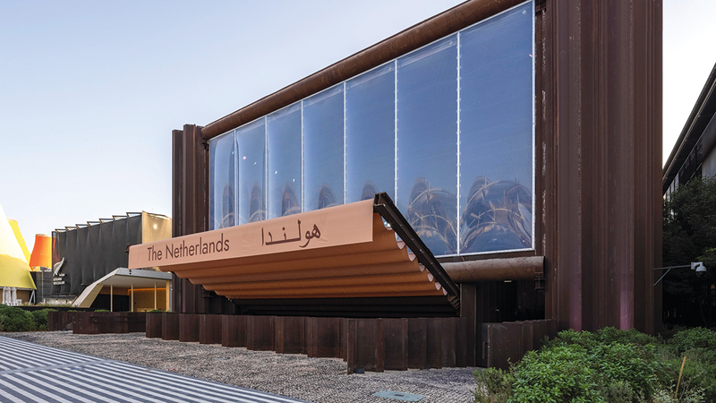 جناح هولندا في «إكسبو دبي».    من المصدر