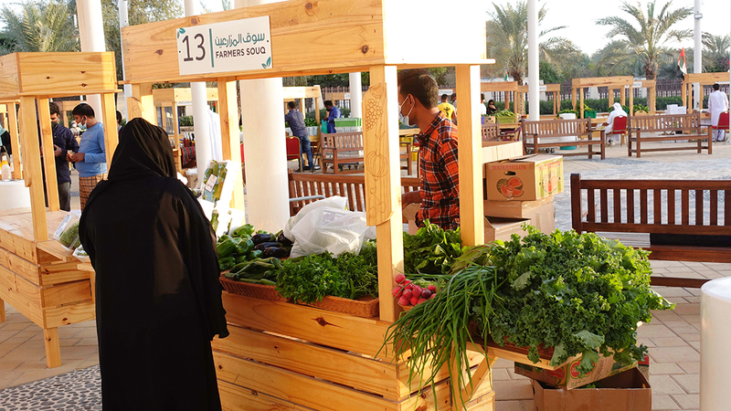 تعدد المنتجات الزراعية في السوق والبيع بسعر المزرعة.   مصطفى القاسمي