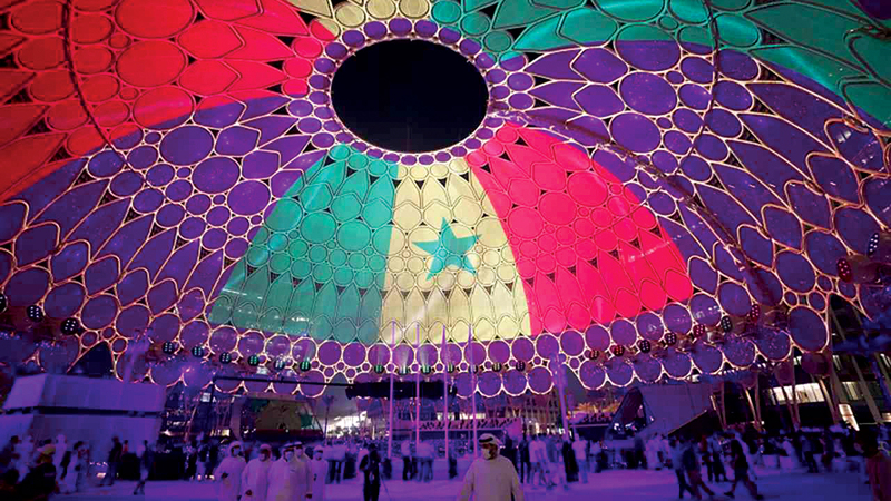 «إكسبو» فرصة لتقوية العلاقات.. وبحث الفرص والشراكات المحتملة».  من المصدر