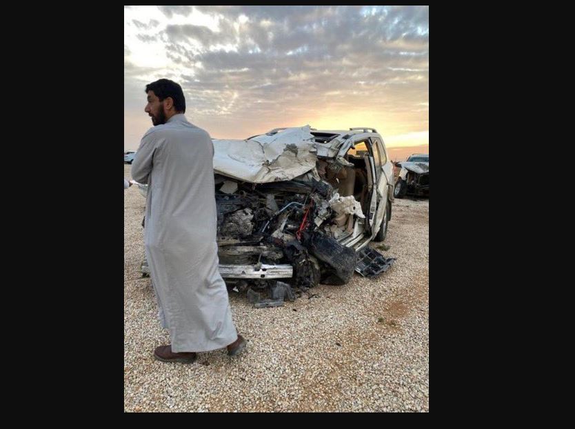 صور حادث محمد الشمري