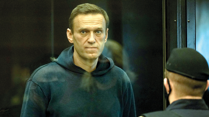 نافالني يشكل تحدياً للنظام الروسي.   أرشيفية