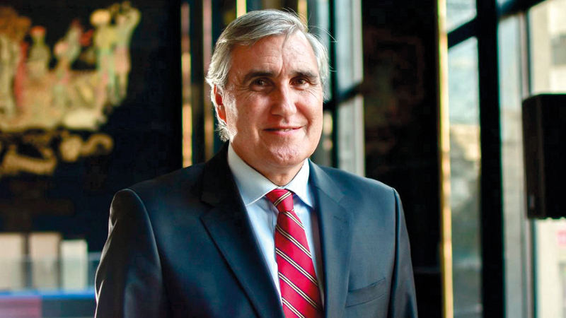 رئيس المفوضية التجارية التشيلية (بروتشيلي): خورخي أوريان شوتز.