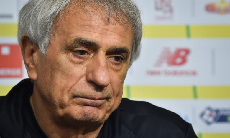 مدرب المنتخب المغربي وحيد خليلوزيتش .
أرشيفية