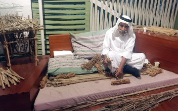 الصورة: «الدعون» أصالة التراث الإماراتي في قلب «إكسبو دبي»