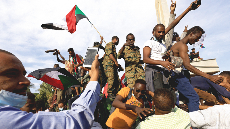 السودان شهد هزّة بفعل الاحتجاجات الشعبية.   أرشيفية