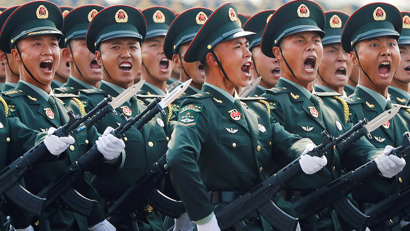 الجيش الشعبي الصيني قوي الآن بدرجة كافية لإلحاق خسائر فادحة بالقوات الأميركية.   رويترز