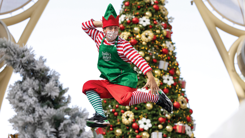 «إكسبو» وعد زواره باحتفال بليلة استثنائية بمناسبة العام الجديد.  من المصدر