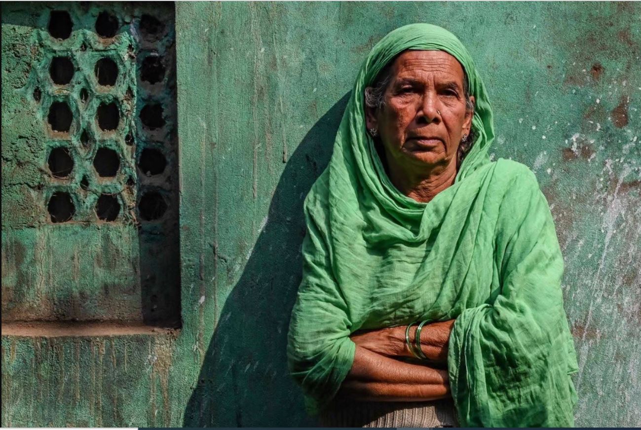 سلطانة بيجوم (68 عاماً) تعبش في أحد أحياء كالكوتا الفقيرة