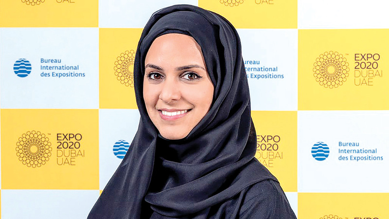 آمنة بالهول: «العرض رسالة شكر وتقدير لصاحب السمو الشيخ محمد بن راشد آل مكتوم، على الإنجازات التي تحققت في ظل قيادته».