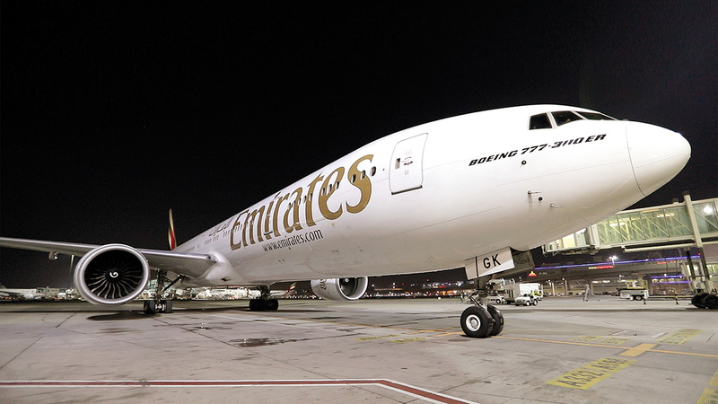 «الإمارات للشحن الجوي» شغلت أكثر من 27 ألفاً و800 رحلة شحن على طائرات الركاب بين مارس 2020 ومارس 2021.   أرشيفية
