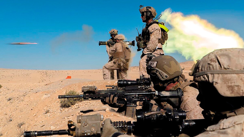 تمرين عسكري أميركي - إسرائيلي رسالة واضحة لبرنامج إيران النووي.   غيتي