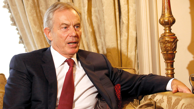 توني بلير.   أرشيفية