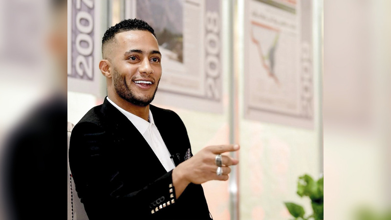 محمد رمضان.