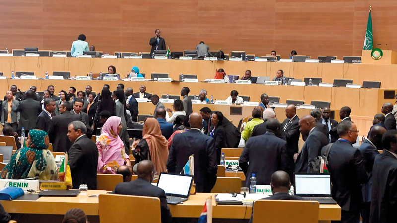منظمة الوحدة الإفريقية أمامها الكثير من المهام العالقة.   أرشيفية