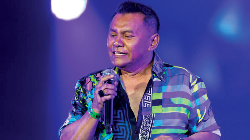 أسطورة الموسيقى الماليزية «زين العابدين»، أذهل الحضور بأغانٍ ضربت على وتر ذائقة الجمهور.