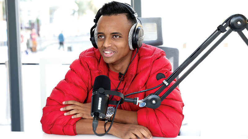 الـ«يوتيوبر» حسن سليمان المعروف باسم «أبوفلة».   من المصدر