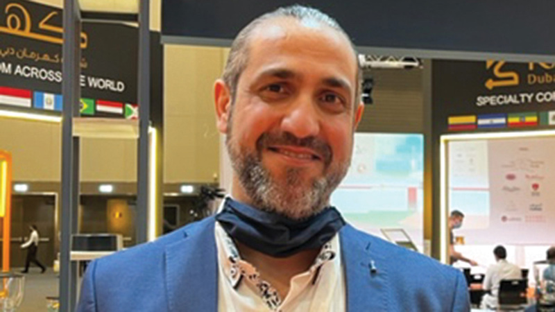 أحمد طاهر: «الحدث يشكّل إضافة مهمة لجميع عشاق القهوة ومصنعيها، لما يضمه من خبرات كبيرة وتجارب».