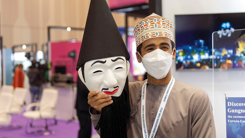 «كوريا للابتكار» أثرى تجارب زوّاره بالعديد من التجارب المتنوّعة والمثيرة.  من المصدر