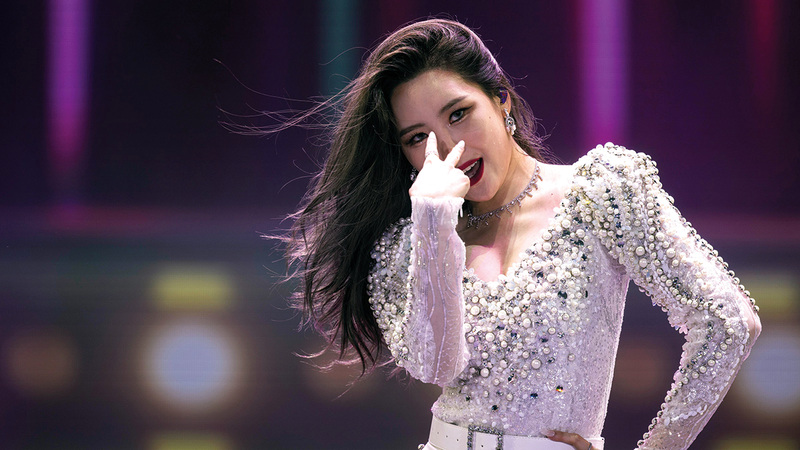 سونمي قدّمت مزيجاً من الأغاني التي تجمع بين موسيقى «البوب» و«الديسكو».   من المصدر