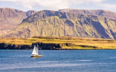 الصورة: جزيرة نائية في أسكتلندا تكافح من أجل البقاء بـ 40 ساكناً
