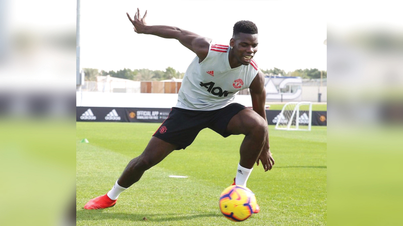 أنهى بول بوغبا المراحل الأخيرة من علاجه في دبي.		  أرشيفية