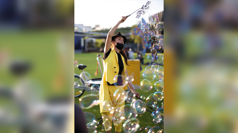 الفعالية رسمت الابتسامة على وجوه الأطفال وعائلاتهم.  من المصدر