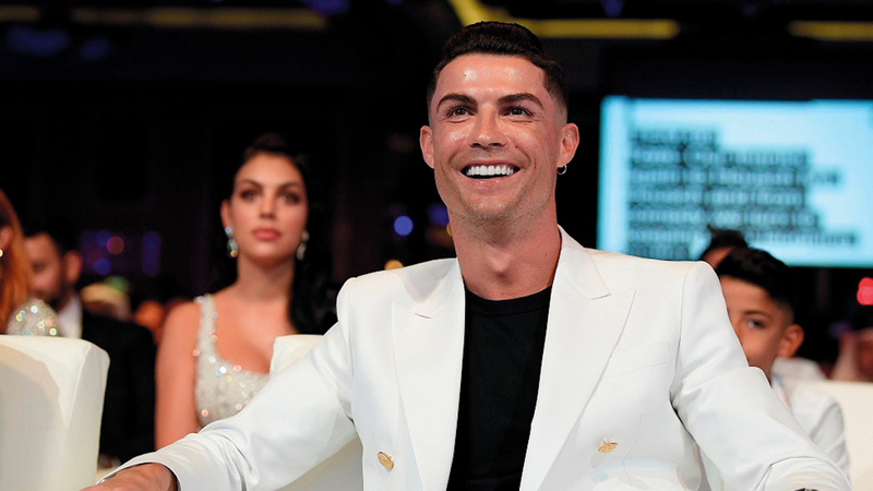 رونالدو خلال زيارة سابقة إلى دبي.    أرشيفية