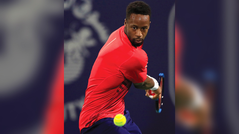 الفرنسي جايل مونفيس خلال مشاركته في نسخة 2020.   من المصدر