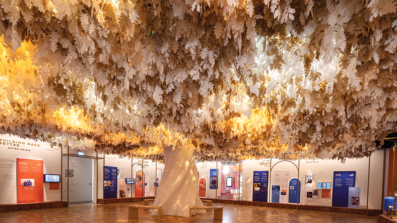 «إكسبو دبي» أول إكسبو دولي يخصص جناحاً مستقلاً للمرأة.               من المصدر