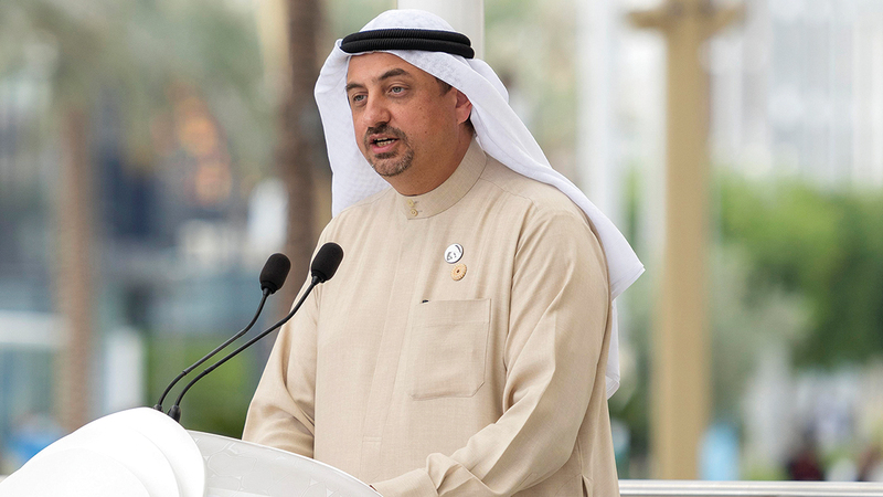 نجيب العلي: «استلهمت غينيا مشاركتها من عنصر المياه، إذ يُعد واحداً من أهم الموارد التي تزخر بها البلاد».