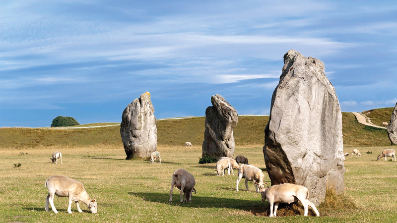 منطقة ويلتشير معروفة بآثارها ومناظرها الجميلة.   أرشيفية