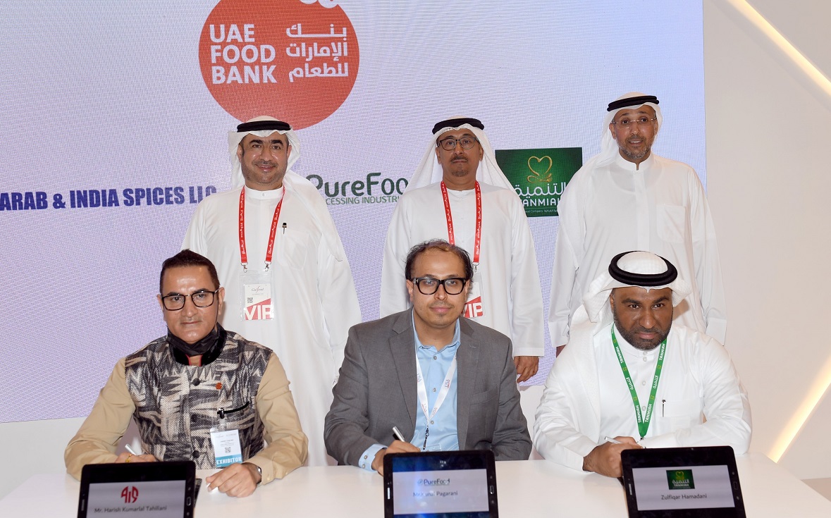 Emirates Food Bank signs partnership agreements with international