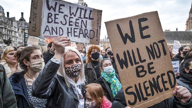 العنف ضد النساء.. مشكلة عالمية.    أرشيفية