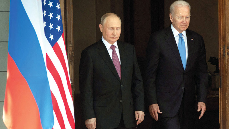 بوتين يمارس الضغوط على الغرب للحصول على تنازلات استراتيجية.    أ.ف.ب