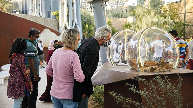 فعاليات المعرض المتجدّدة دفعت كثيرين من الزوار للعودة إليه مراراً.   من  المصدر