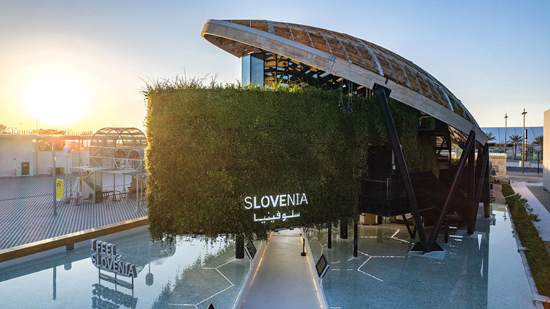 سلوفينيا احتفلت بيومها الوطني في «إكسبو دبي» ببرنامج حافل.   من المصدر