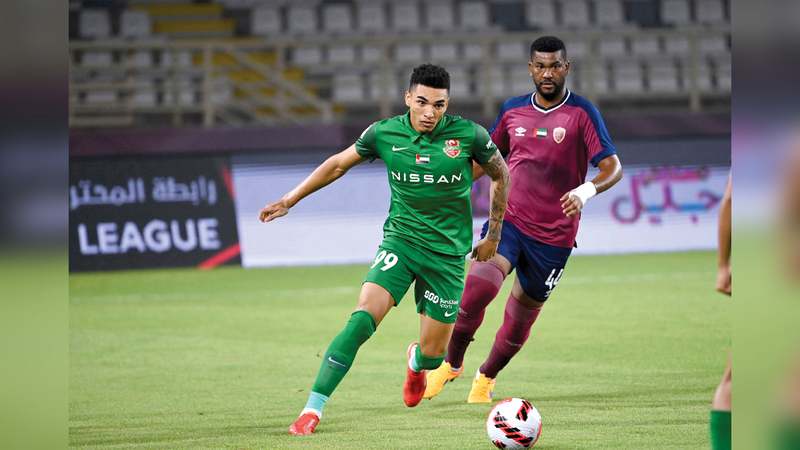 شباب الأهلي والوحدة تقاسما الفوز في المواجهات الثماني السابقة بكأس الرابطة.   الإمارات اليوم